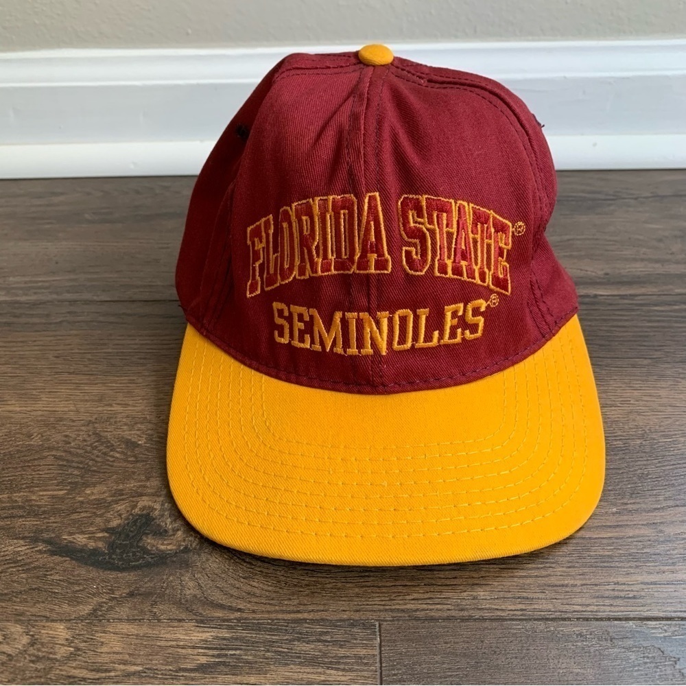Vintage Florida State Seminoles SnapBack Hat College NCAA